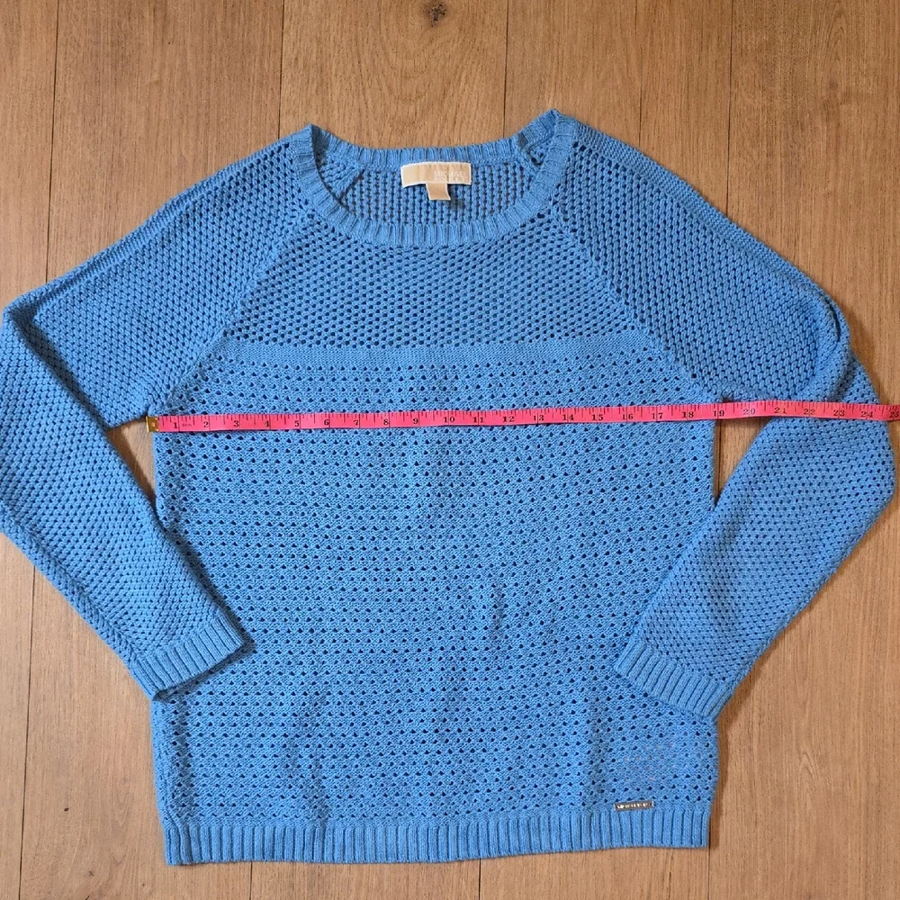 Michael Kors Sky Blue Women's Knit‎ Crew Neck Sweater